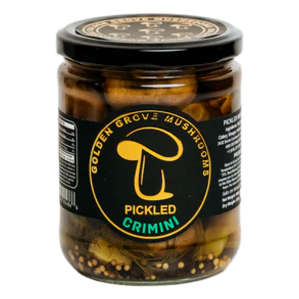 Pickled Crimini jar